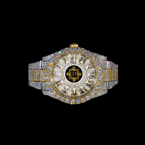 Reloj de Lujo para Hombre, Estilo Hip-Hop, con Correa de Acero Inoxidable, Cristal de Zafiro y Resistencia al Agua de 10 Bares - Product Image 4