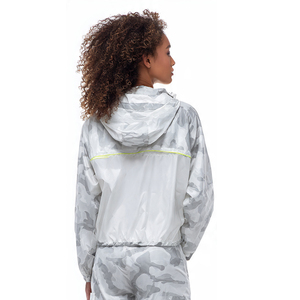 Camouflage 100% Nylon Windbreaker Tracksuit Women Zip Up Rain <b>Jackets</b> Waterproof Pants <b>Ladies</b> Hiking Mountain Tracksuits Womens - Product Image 2