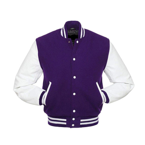 Varsity Jacket for Sale Low Price Breathable Customized Logo Printed Letterman Baseball Jacket for <b>Men</b> Comfortable - Product Image 6