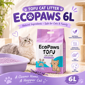 Factory OEM Lavender Scent Bentonite <b>Cat</b> <b>Litter</b> 9L | High Absorption Natural Clay with Odor Control - Product Image 4