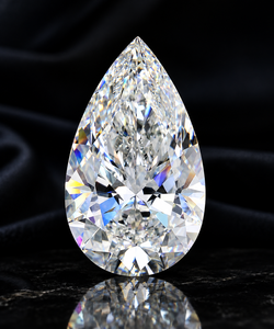 Diamant de laboratoire de 5,58 carats, forme poire, F VVS2 |   Diamant CVD certifié IGI CRAFTED CARBON CC-10526 - Product Image 3