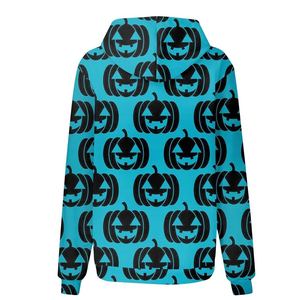 Sweat-shirt à capuche décontracté pour femme, tricoté, à manches longues, avec cordon de serrage, sublimé, écologique, 100 % coton, logo frontal, été - Product Image 4
