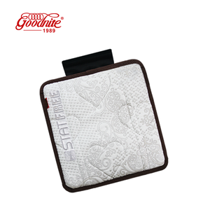 Goodnite - Alfombrilla Cuadrada para Asiento de Coche de Alta Calidad, Moderna, Antiestática, Ecológica, 100% Poliéster, Rellena de Espuma, con Soporte Mejorado - Product Image 1