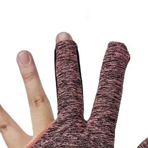 ถุงมือสนุกเกอร์มืออาชีพ 3 นิ้ว ลดราคาพิเศษ วัสดุระบายอากาศ กันลื่น รับสกรีนโลโก้ ถุงมือบิลเลียดสำหรับทุกเพศ - Product Image 2