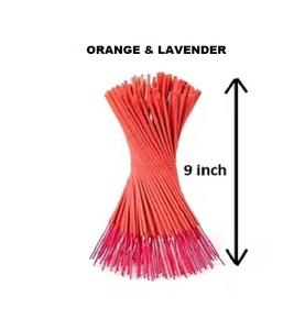 Bâtons d'encens naturel orange et lavande approvisionnement en gros au meilleur prix (rouge) - Product Image 1