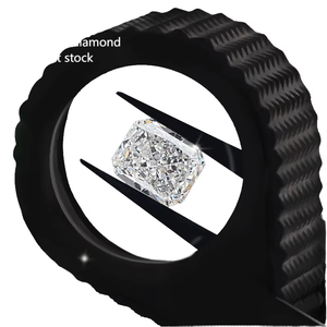 เพชร SHREERAJ SOLITAIRE ใบรับรอง IGI 0.50 กะรัต 10.0 กะรัต เพชรทรง Radiant Cut เพชรเลี้ยงในห้องปฏิบัติการ ความสะอาด VVS2 สี E เพชรเม็ดเดี่ยว ขายส่ง - Product Image 1