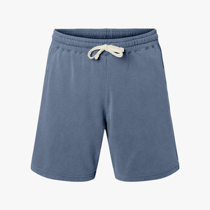 Top Quality Custom Embroidery 100% Cotton <b>Fleece</b> Sweat Shorts Jogger Shorts for Men Fashionable Style Vintage Casual Shorts - Product Image 5