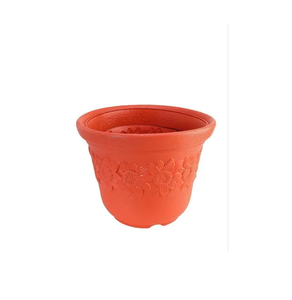 Pot de fleurs Sunny Pot 20 Fresh, grand pot en plastique de 20 pouces pour une utilisation intérieure et extérieure, jardin, balcon, terrasse - Product Image 2