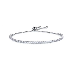 Bracelet en diamant moissanite, bijoux pour femmes, occasion spéciale, cadeau tendance, disponible au meilleur prix - Product Image 1
