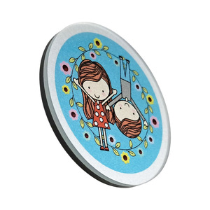 Imán Redondo de Acrílico Azul para Refrigerador, Recuerdo de Boda para Parejas, Regalo Decorativo - Product Image 2
