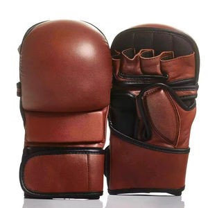 Gants de boxe professionnels en cuir PU, confortables et doux, avec logo personnalisé, 8oz 10oz 12oz 14oz 16oz - Product Image 6
