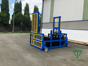 2024 nuevo VIET THANH 2500KG elevador de mesa apilador eléctrico peatonal hidráulico 1,7 M altura 1 año de garantía Motor de marca famosa - Product Image 2