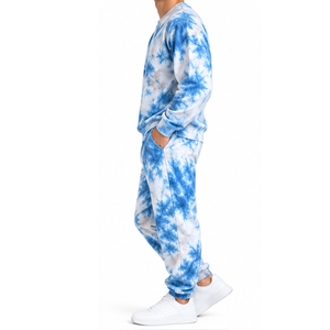 Conjunto Deportivo Tie Dye para Mujer, Sudadera con Cierre Frontal y Pantalones Jogger Coordinados, Atuendo Deportivo Moderno para Tiendas de Ropa y Uso Diario - Product Image 2