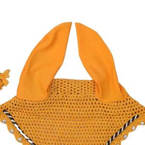 Voile anti-mouches pour chevaux de qualité supérieure avec oreilles élastiques, logo personnalisé, équipement équestre - Product Image 5