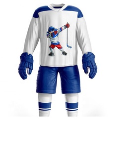 Camisetas de Hockey sobre Hielo Premium, Proveedor de Ropa Deportiva Personalizada OEM, Uniformes de Hockey Transpirables de Secado Rápido para Clubes, Escuelas y Academias - Product Image 1