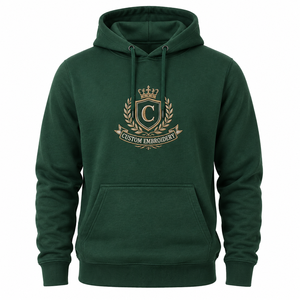 Sudadera con Capucha de Algodón y Poliéster al por Mayor, MOQ Bajo, Forro Polar Grueso, Logotipo Personalizado, Bordado Personalizado, Fabricante, Serigrafía - Product Image 1