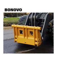Bonovo 装载机附件 装载机快速连接器 快速接头 带有 1 年保修 适用于 1-6 吨轮式装载机