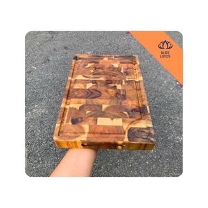 [DISPONIBLE] Planche à découper en bois d'acacia, résistante au lave-vaisselle, durable pour hacher les herbes, les légumes et les tâches culinaires courantes, Vietnam - Product Image 1