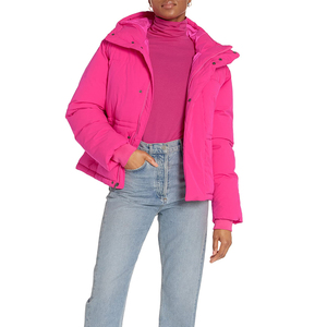 Vestes matelassées pour femmes, personnalisées et très demandées, avec capuche et fermeture éclair intégrale, pour l'hiver. - Product Image 4