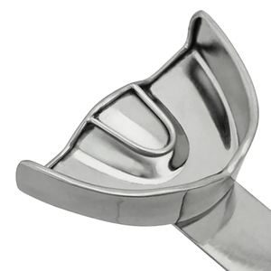 Bandejas de Impresión Dental Perforadas de Acero Inoxidable Manuales Profesionales de Alta Calidad, Certificadas CE, para Arcada Superior e Inferior, Tamaño Grande, las Más Vendidas - Product Image 4
