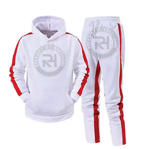 ชุดวอร์มผ้าโพลีเอสเตอร์คอตตอนพรีเมียม เนื้อผ้าระบายอากาศได้ดี สัมผัสนุ่มสบาย เหมาะสำหรับออกกำลังกาย เล่นกีฬา วิ่งจ๊อกกิ้ง และสวมใส่สบายๆ ในชีวิตประจำวัน - Product Image 1