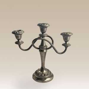 Candelabro de Aluminio de 3 Brazos, Resistente al Calor, Decorativo, para Mesa, Portavelas Metálico, Suministros para Eventos, Bajo MOQ - Product Image 3