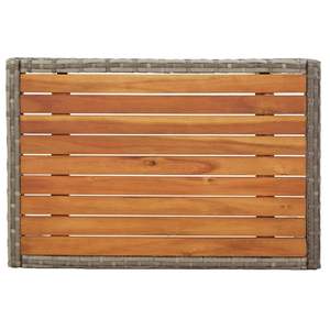 Juego de 3 Sillas de Jardín Reclinables Grises, Asientos Cómodos para Exteriores - Product Image 4