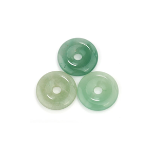 Donuts en Cristal Naturel : Aventurine Verte, Pierre de Guérison, Gemmes de Reiki, Agate - Product Image 1