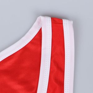 High Quality 100% Polyester Professional Weightlifting Uniforms Men Plus Size Wrestling Singlets UV Protection Quick Dry Printed - Product Image 6