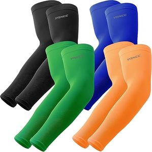 Manchons de compression en néoprène personnalisés, protection solaire, séchage rapide, manchons rafraîchissants pour le cyclisme, la course à pied et l'entraînement - Product Image 1