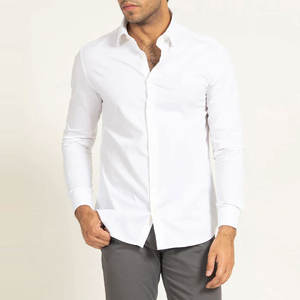 Camisas Casuales para Hombre, Nueva Colección 2026, 100% Algodón, Transpirables, Ecológicas, de Secado Rápido, Servicio OEM, Venta al Por Mayor - Product Image 1