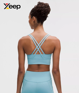 Sujetador Deportivo de Yoga para Mujer XEEP de Alta Calidad XC-SB-210, Diseño Sólido y Simple, Transpirable, con Tirantes Ajustables, Almohadillas Extraíbles, Soporte Alto y Secado Rápido - Product Image 2