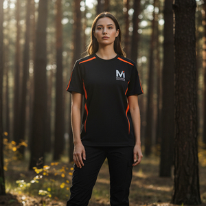 T-shirt de chasse personnalisé avec logo, impression camouflage haute résolution, tee-shirt tactique performant, respirant, vêtements de sport pour la randonnée - Product Image 6