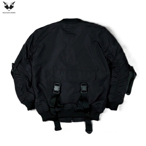 Hand Made With Heavy Duty Streetwear Best Selling With Own Logo Wholesale Rate Made In Pakistan <b>Techwear</b> <b>Jackets</b> For Adult - Product Image 2