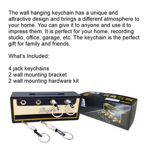 Jack Rack <b>Key</b> <b>Holder</b> <b>Wall</b> Mount Keychain Bugera - Product Image 5