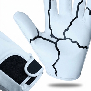 New Arrival High Quality Breathable Full Finger <b>Sticky</b> Football Receiver Gloves Sports Training American Football Gloves - Product Image 6