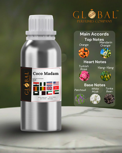 น้ำหอม COCO MADAM กลิ่นหอมระดับพรีเมียม คุณภาพสูง ติดทนนาน จำหน่ายส่ง ปริมาณมาก กลิ่นเข้มข้น หลากหลายกลิ่น ใช้ได้ทุกวัน - Product Image 1