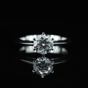 Anillos Clásicos de Plata de Ley 925 con Moissanita VVS D de 1 Quilate y 6 Garras, Certificados para Compromiso, Modelo HNJ587, Joyas Pahal, Superventas - Product Image 5