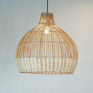 Nueva Colección de Lámparas Colgantes de Bambú y Ratán, Lámpara de Techo Tejida Natural para Decoración de Resorts - Product Image 5