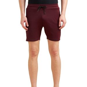 High Quality Cotton Fleece French Terry Casual Slim <b>Sweat</b> <b>Shorts</b> <b>Men</b> Customized Printing Breathable Drawstring Solid Pattern - Product Image 1