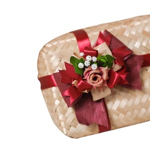 Premium Bamboo <b>Gift</b> <b>Box</b> Handwoven Rectangular Bamboo Storage <b>Hamper</b> Eco Friendly Natural Packaging for Luxury <b>Gifts</b> - Product Image 4