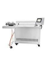 Machine à rainurer semi-automatique pour boîtes rigides à couverture rigide avec moteur à engrenages PLC et moteur, modèle Kingpack Machinery 7015SVA