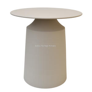 Mesa de Centro Moderna de Metal de Alta Calidad, Nueva Mesa Auxiliar Decorativa para Sala de Estar, Oficina o Comedor, Muebles para el Hogar IHA - Product Image 1