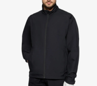 Veste de golf d'hiver imperméable et coupe-vent matelassée unisexe personnalisée, performance extérieure en polyester