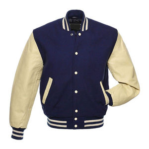 Chaqueta Varsity de Invierno de Alta Calidad para Hombre y Mujer, Personalizada, con Capucha, Resistente al Viento, Acolchada, con Forro de Algodón, Estilo Urbano - Product Image 1