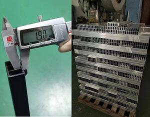 Tất cả thời tiết nhôm Pecan gỗ ăn Bar chiều cao ghế Faux Gỗ Tếch nhà hàng đồ nội thất Stackable ăn gỗ barstool - Product Image 3