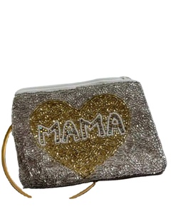 Porte-monnaie perlé à la main, durable, petite pochette de rangement idéale, parfaite pour transporter clés, argent liquide, cartes, usage polyvalent, pochette cadeau pour femme - Product Image 1