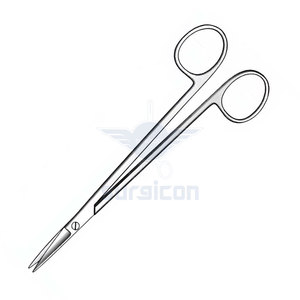 Tijeras Kelly de 16 cm / 6-1/4 pulgadas, Pinzas Hemostáticas Quirúrgicas Curvas de Acero Inoxidable, Instrumento Médico de Acero Inoxidable - Product Image 6