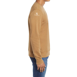Sweat-shirts pour hommes en coton épais respirant, couleurs personnalisées, couleur unie, logo personnalisé, style décontracté à col rond 2026 - Product Image 2