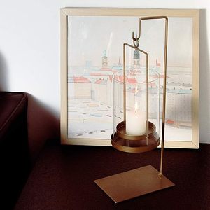 Hanging Metal <b>Hurricane</b> <b>Lantern</b> with Glass Candle Holder Vintage Decorative <b>Lantern</b> for Home Patio Garden Wedding Decor - Product Image 2